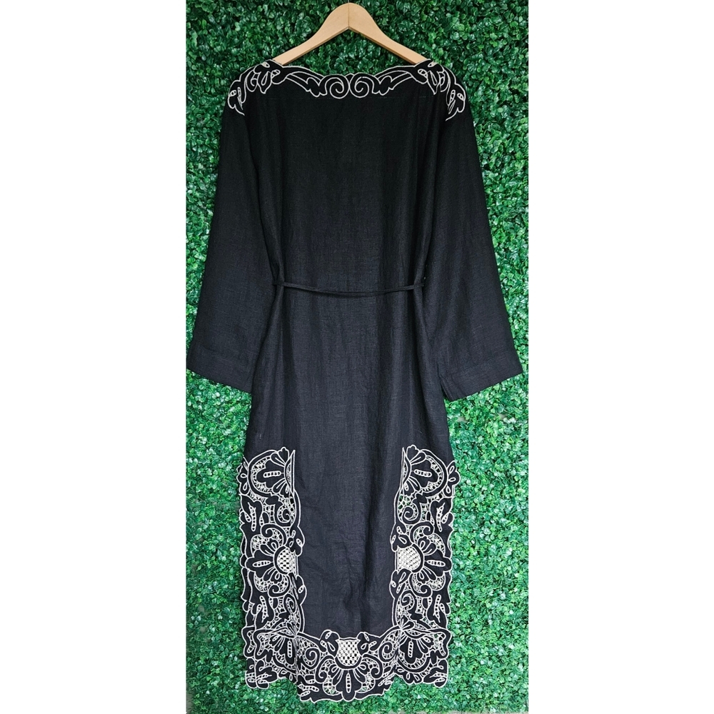 J.Crew Linen Cutwork Tunic Dress - Picture 9 of 12